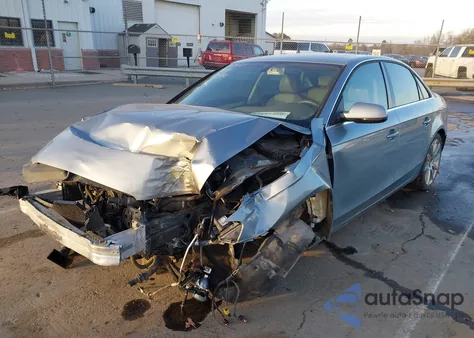 2010 Audi A4 2.0T Premium из США, поврежденный, VIN WAUHFAFL4AN005941